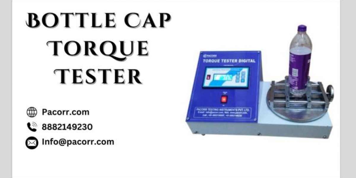 Bottle Cap Torque Tester Ensuring Quality and Safety with Precision