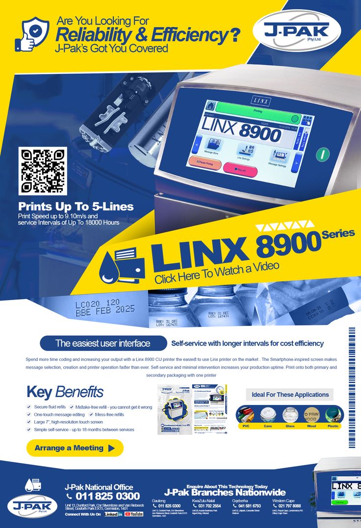 The Benefits of Using Linx Solvent in Industrial Applications | Printing solution, Paks, Service design