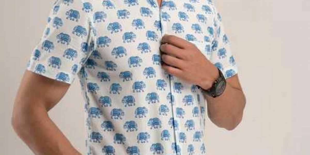 Stay Stylish with Bani Thani’s Premium Sanganeri Printed Shirts for Men