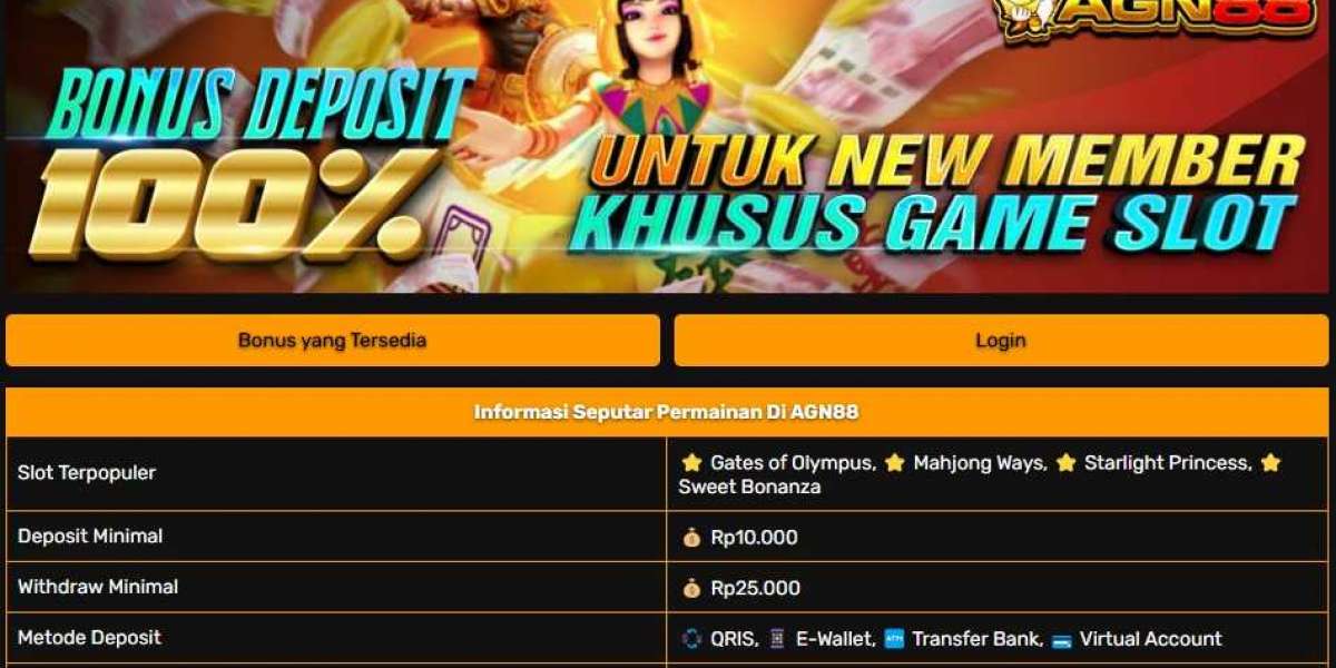 AGN88: Platform Slot Online Terpercaya di Indonesia