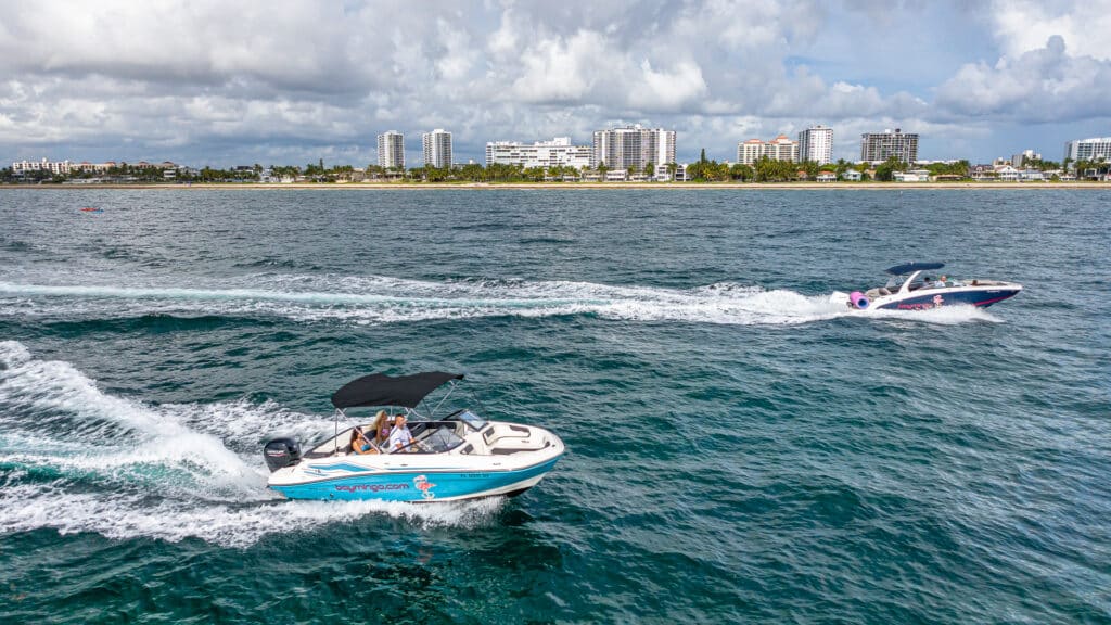 Haulover Sandbar boat tour in Miami- Baymingo