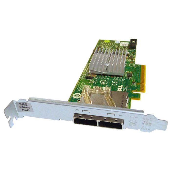 J53X3 - Dell 6Gbps Non-RAID SAS / Serial Attached SCSI HBA External Controller Card - Tech Seller USA