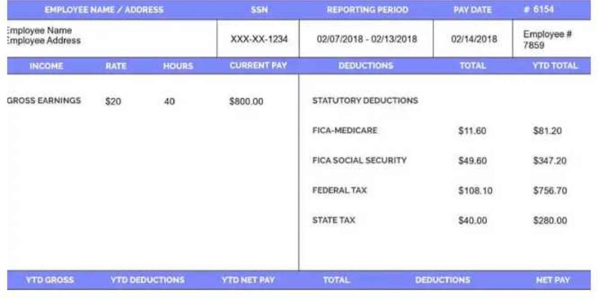 How Gig Workers Can Create Professional Paystubs with a Template