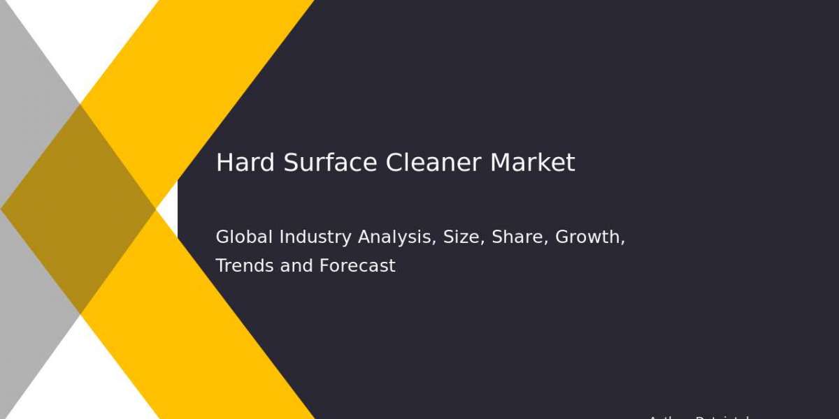 Hard Surface Cleaner Market Emerging Trends & Business Expansion 2032