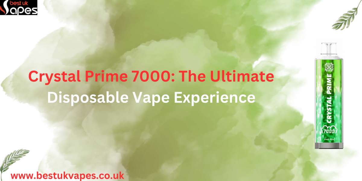 Crystal Prime 7000: The Ultimate Disposable Vape Experience