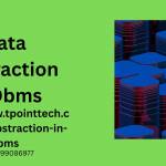 data abstraction in dbms Profile Picture