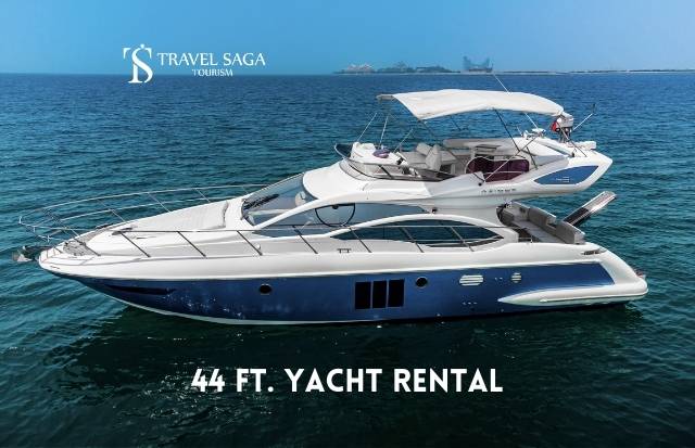 44 Ft. Yacht | Experience Luxury 44 Ft. Yacht in Dubai with Travel Saga Tourism