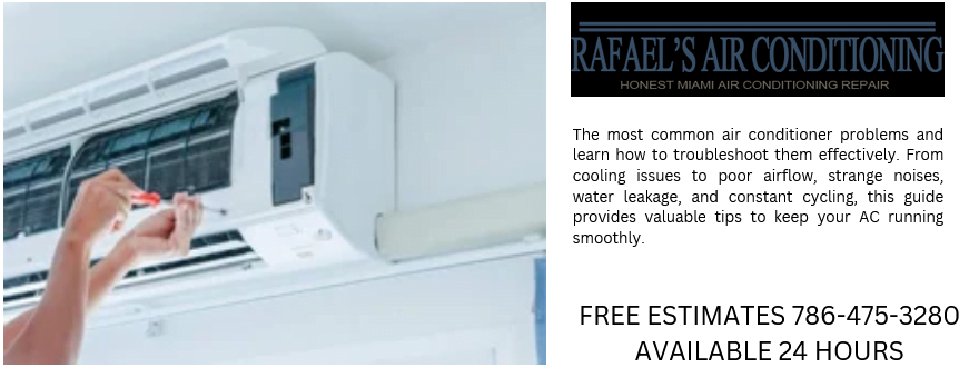 5 Typical Air Conditioner Problems and Troubleshooting Tips