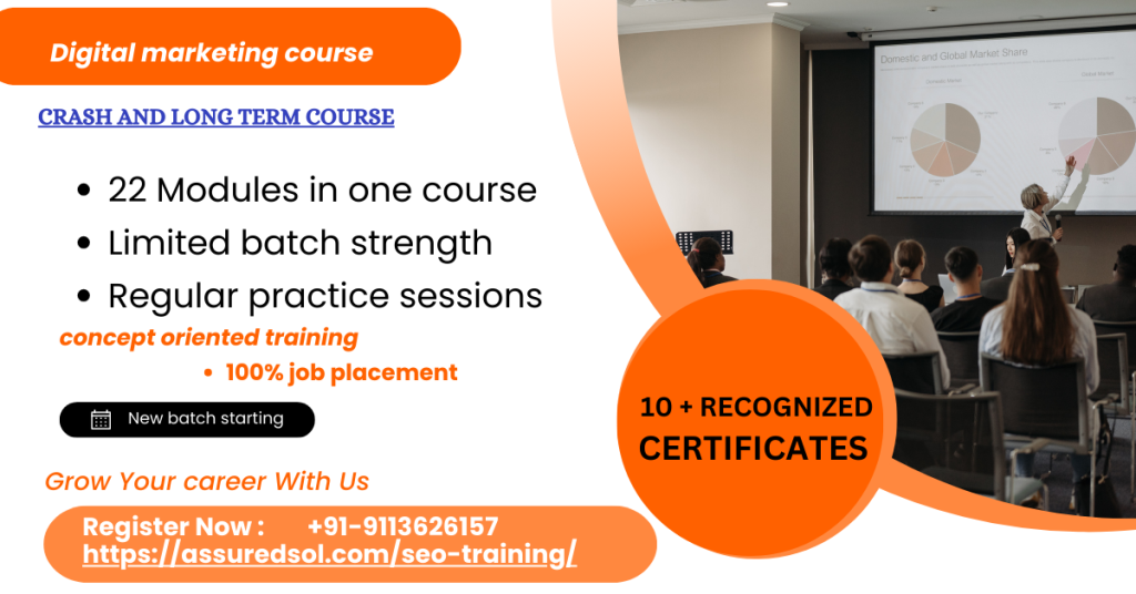 Best Digital Marketing Coaching in Hyderabad – Assured Assist