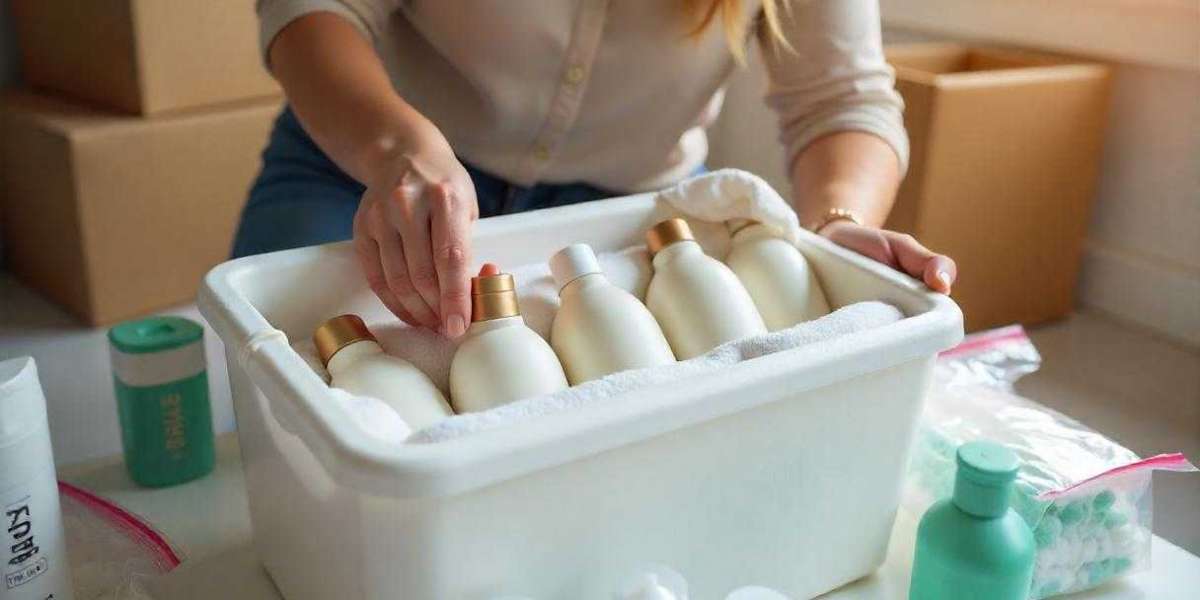 How to Pack Shampoo and Conditioner for Moving