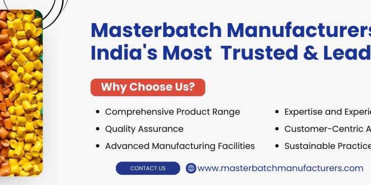 Top Masterbatch Manufacturers in India – Leading the Way in Additive Innovation