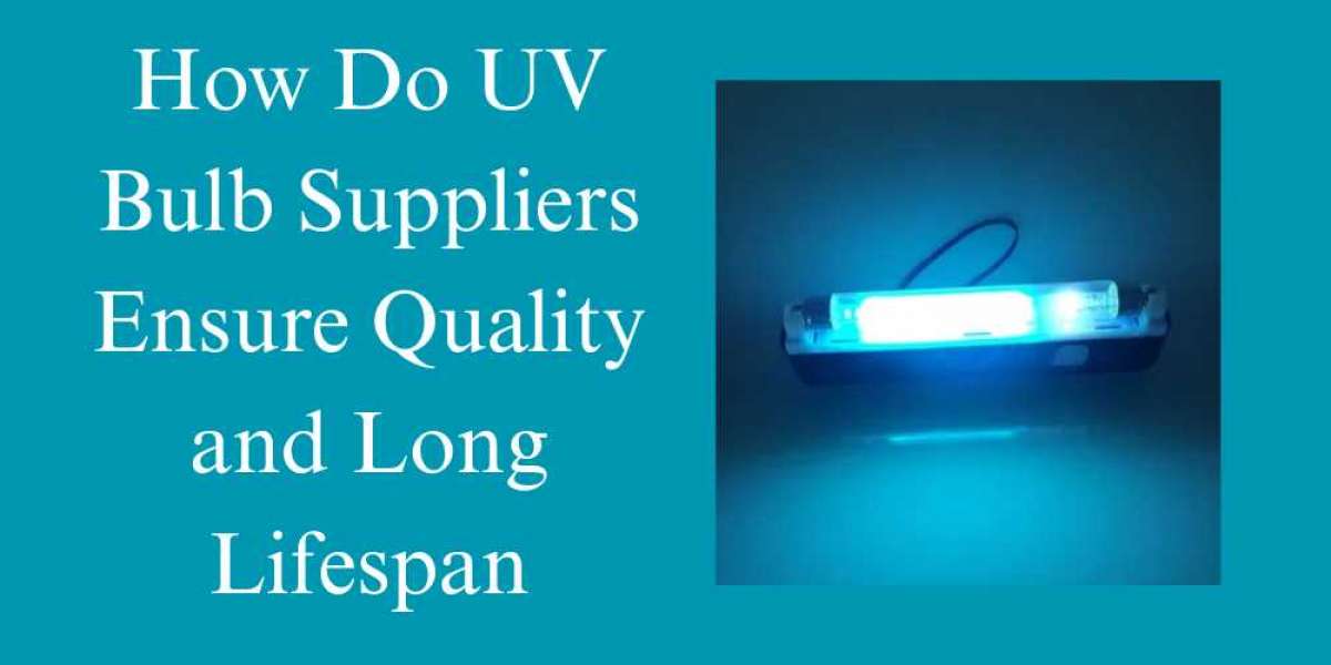 How Do UV Bulb Suppliers Ensure Quality and Long Lifespan