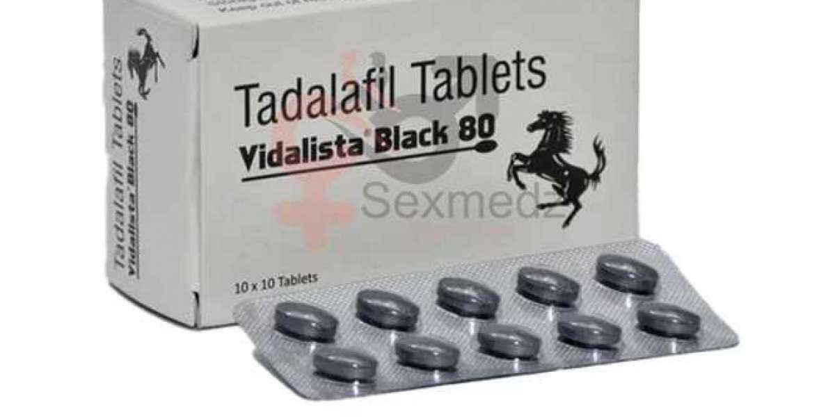 Vidalista Black  80Mg medicine – safest and best way to treat ED