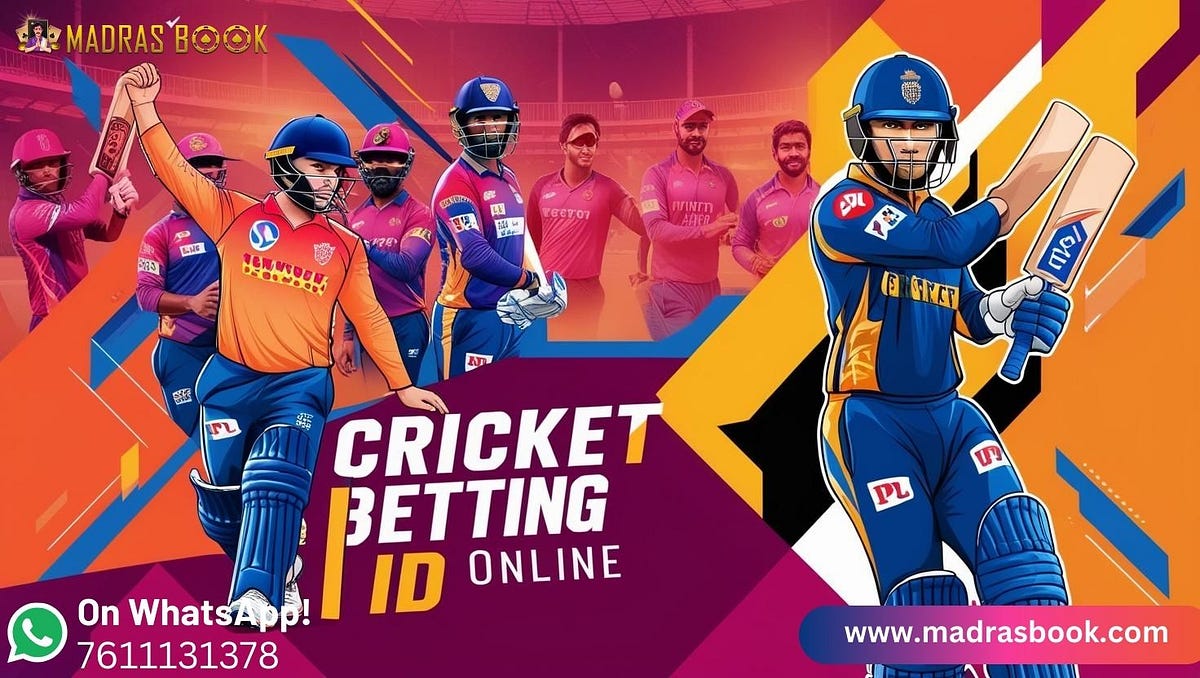 Cricket Betting ID OThe Rise of Cricket Betting ID Online: What You Need to Know for IPL 2025 | Madrasbook | by madrasbook | May, 2025 | Medium