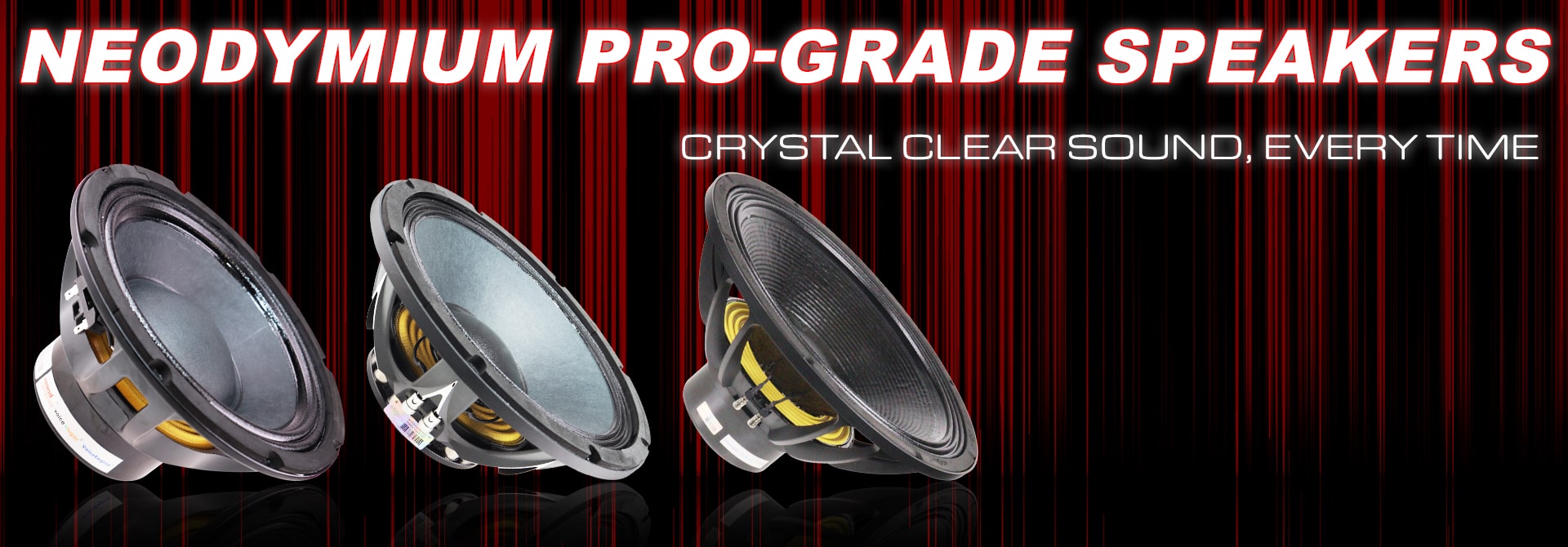 Neodymium Speakers Importer, Supplier & Manufacturer in India