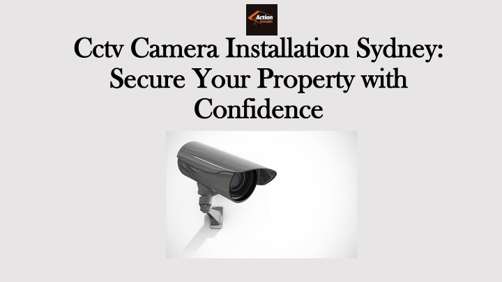 PPT - Cctv Camera Installation Sydney PowerPoint Presentation, free download - ID:14247779