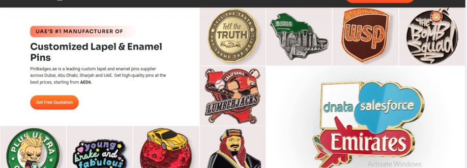 UV Lapel Pins in Dubai Cover Image