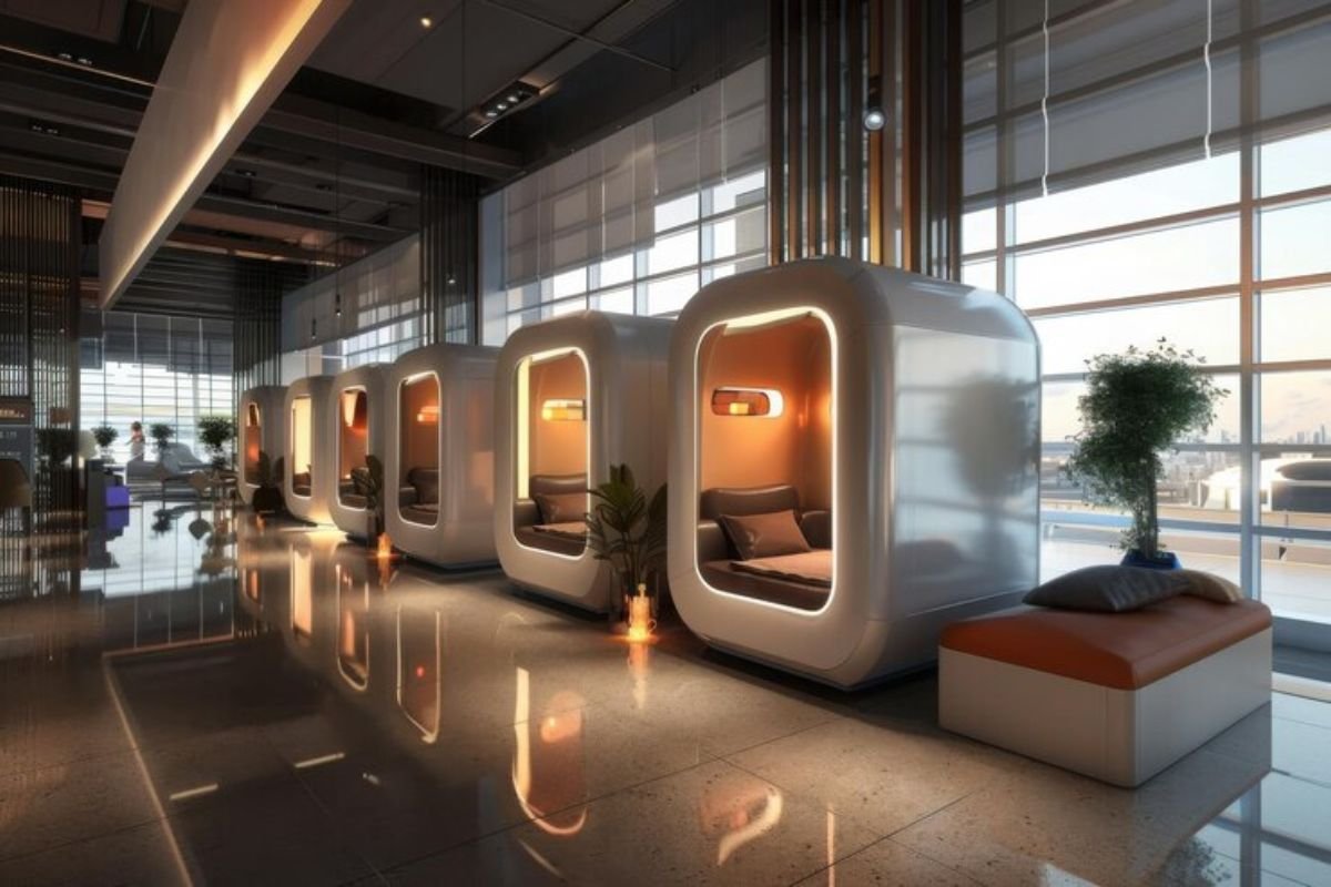 Las Vegas Airport Sleeping Pods: Towards Comfort!