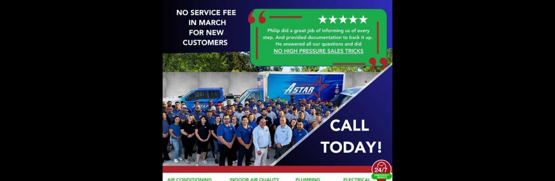 Astar Air Conditioning, Plumbing Cover Image