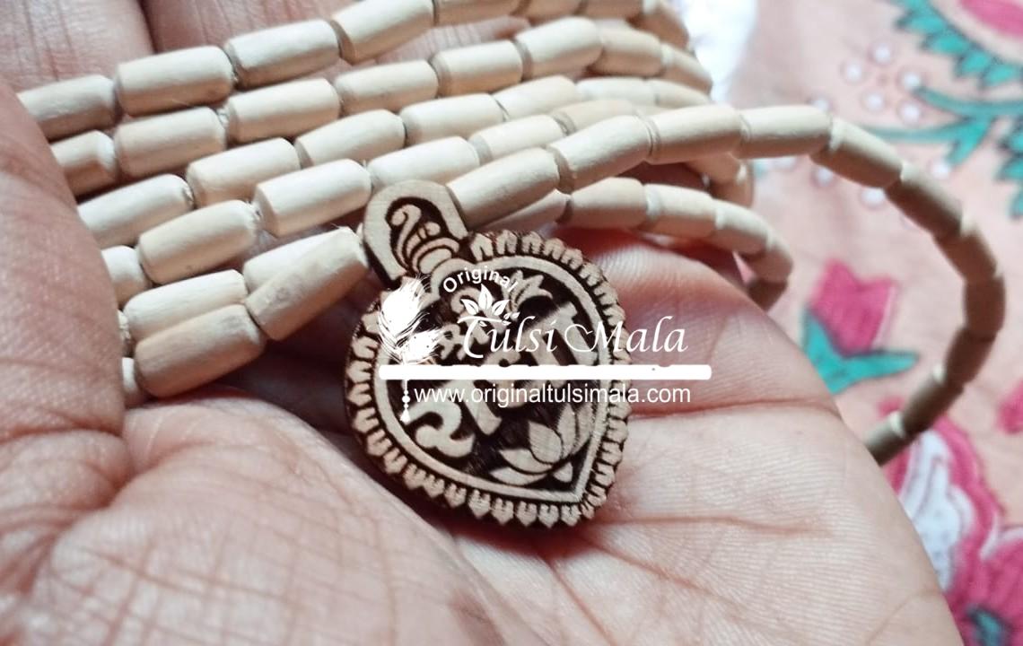 3 Round Shri Radha Tulsi Kanthi Mala