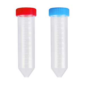 Aptaca Centrifuge Test Tube w/ Screw Cap Polypropylene Conical Graduated, Sterile