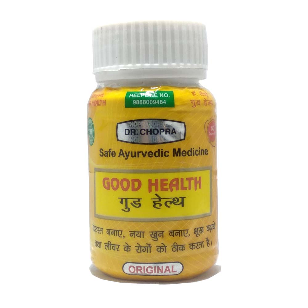 Dr. Chopra Good Health Safe Ayurvedic Medicine Original