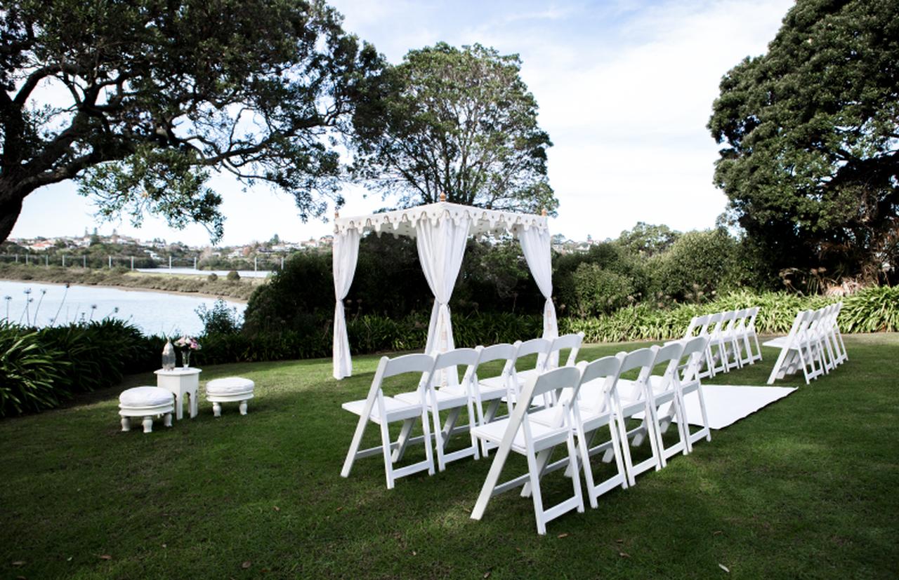 Love in Bloom: Garden Weddings at Orakei Bay, Auckland