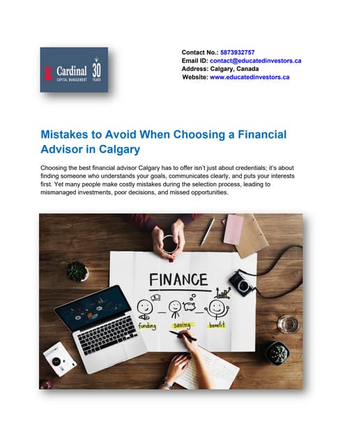 Mistakes to Avoid When Choosing a Financial Advisor in Calgary.pdf