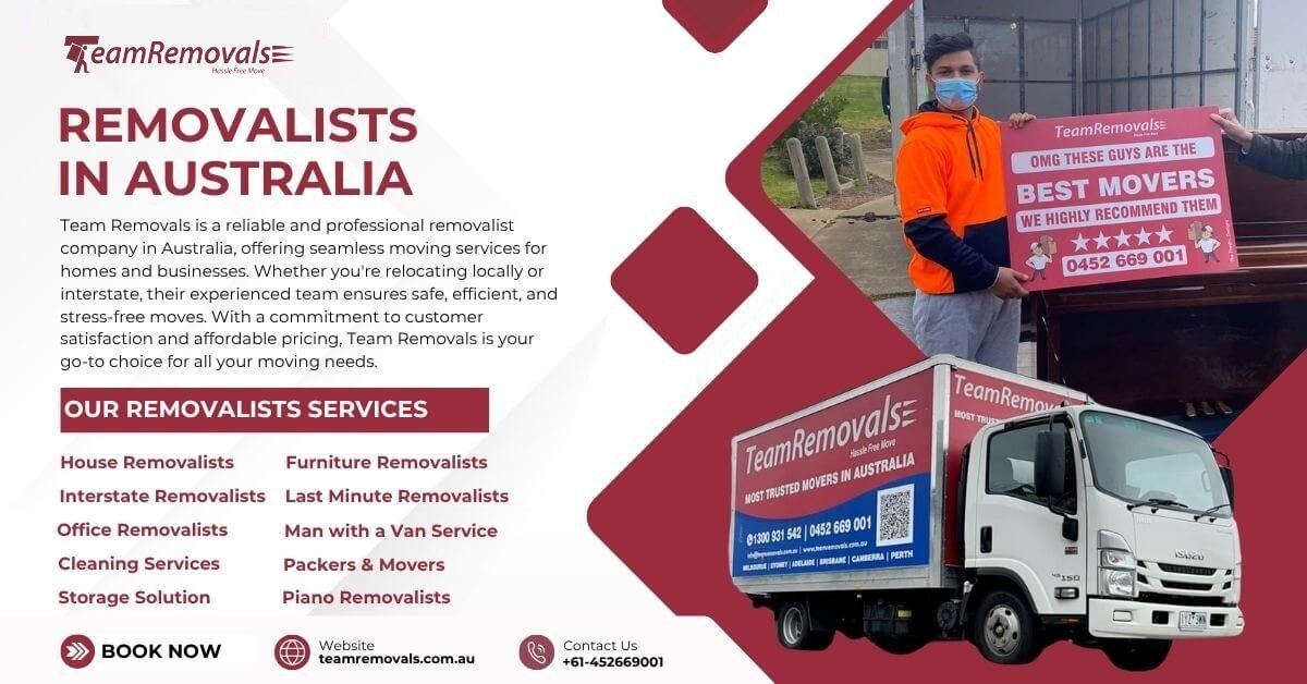 Trusted Removalists Sydney | Moving Company | Team Removals
