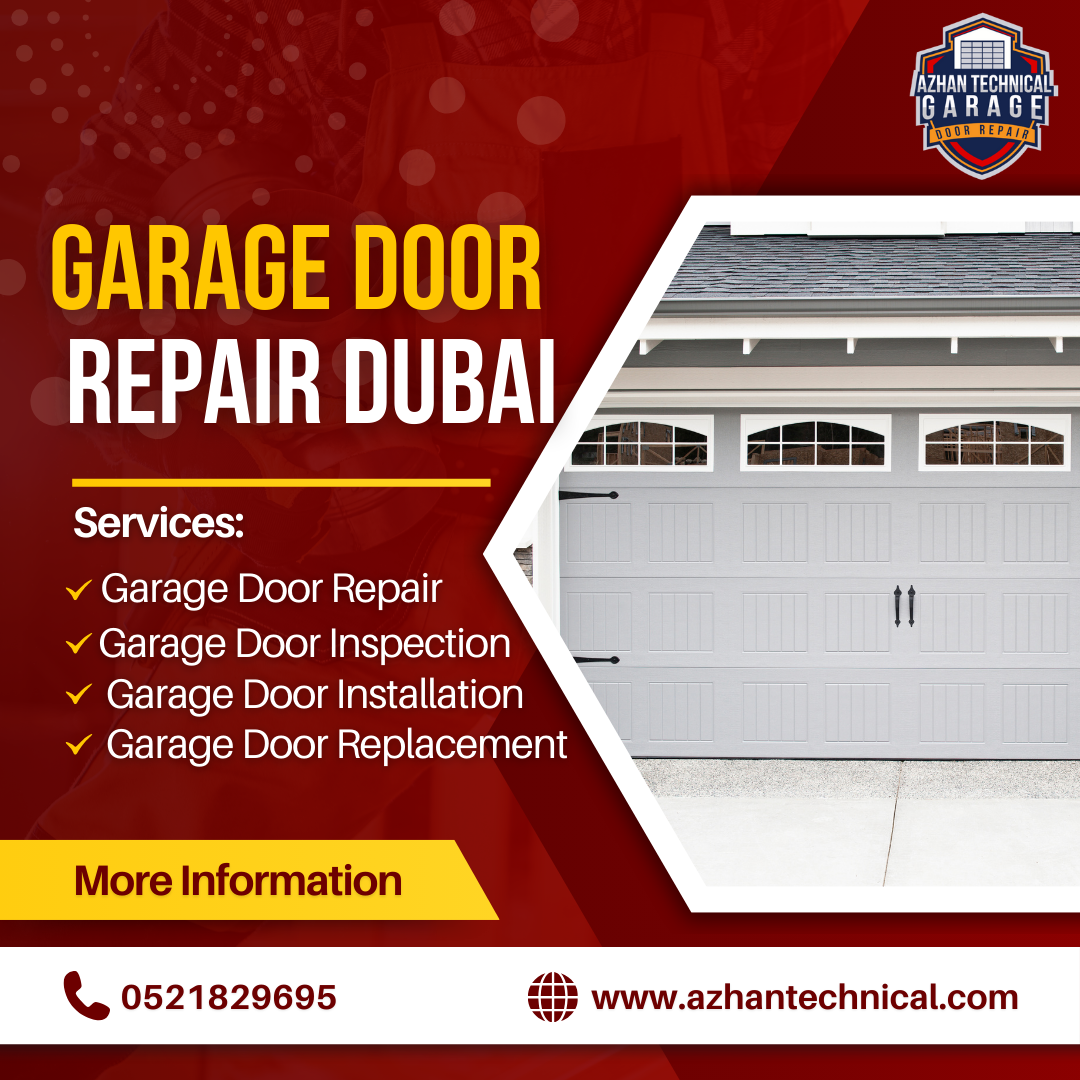 Garage Door Repair Dubai: Easy Fixes for a Safer Home