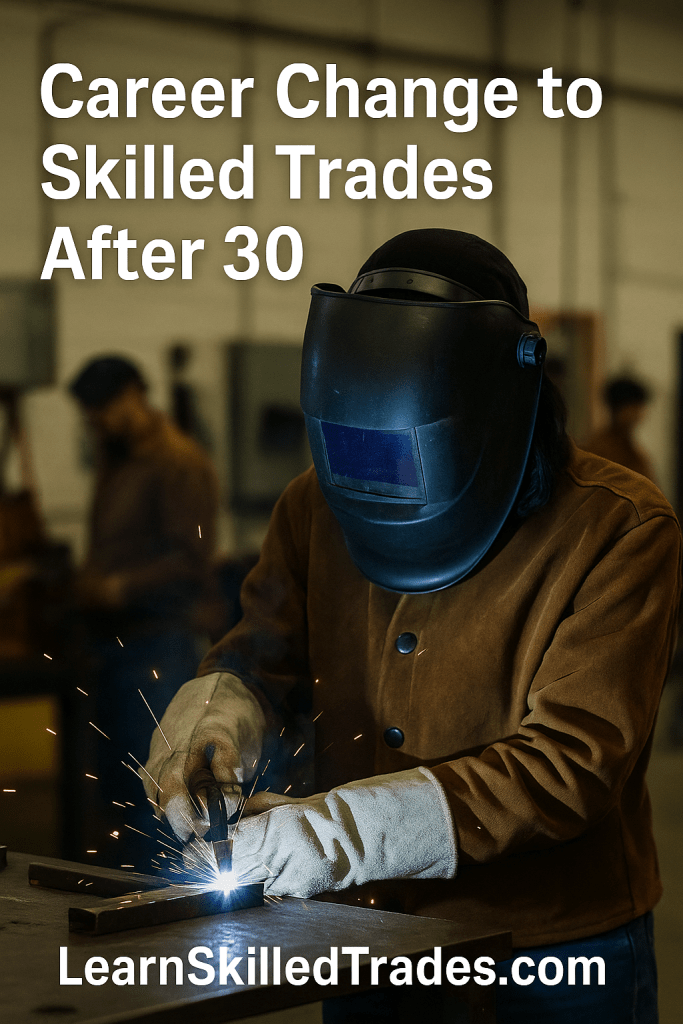 Best Skilled Trades for Career Changers Over 30