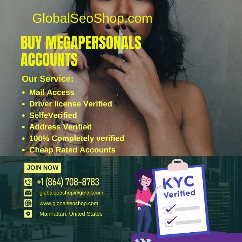 Buy MegaPersonal Accounts From GlobalSeoshop -Fast, Verified, and Ready-to-Use