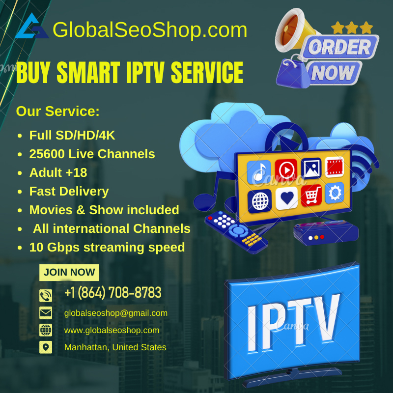 Buy Premium IPTV from GlobalSeoShop – Arzuka