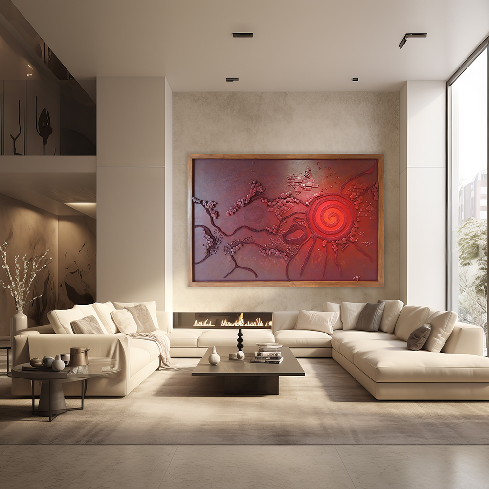 Wall Art for Living Room, Contemporary Wall Art – Takshn