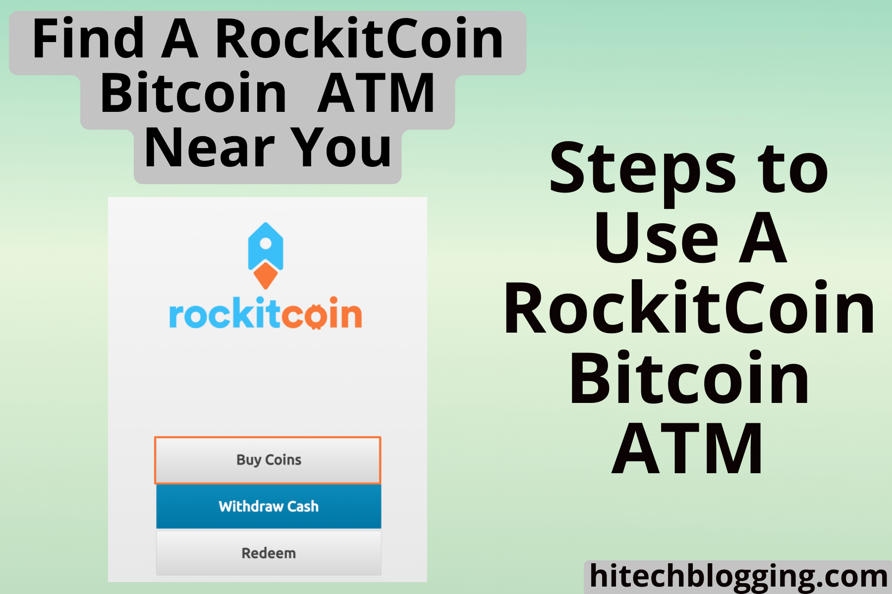 RockItCoin Bitcoin ATM: Locations, How to Use, Fees & Tips