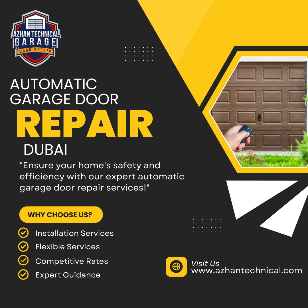Fix Your Door: Help for Automatic Garage Door Repair Dubai