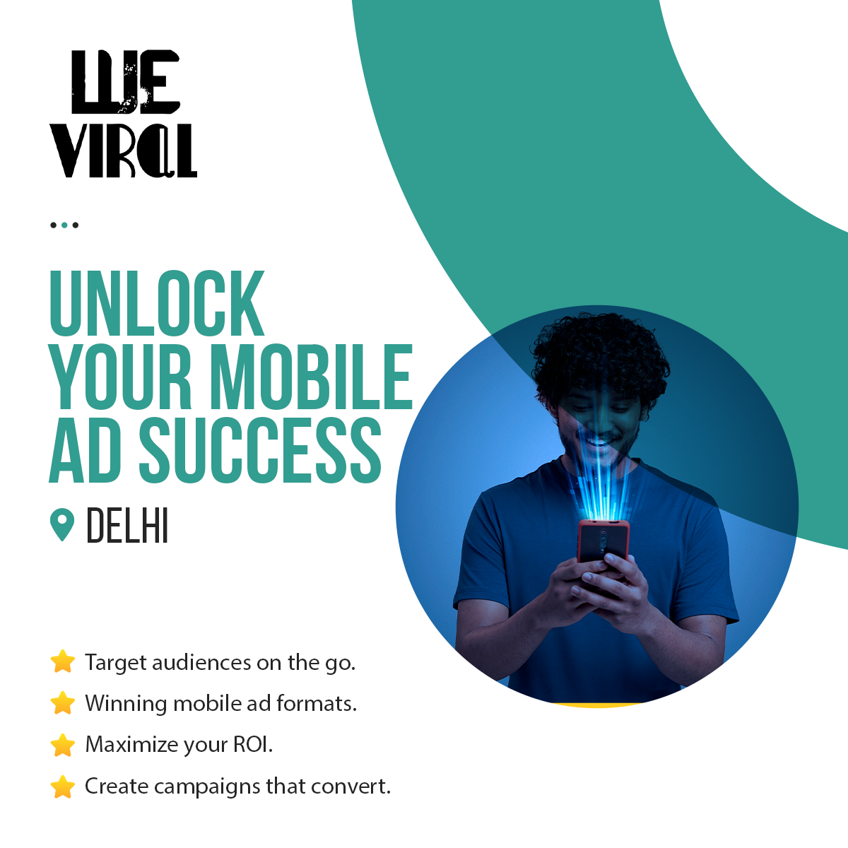 Mobile Advertising Agency in Delhi | WE-Viral