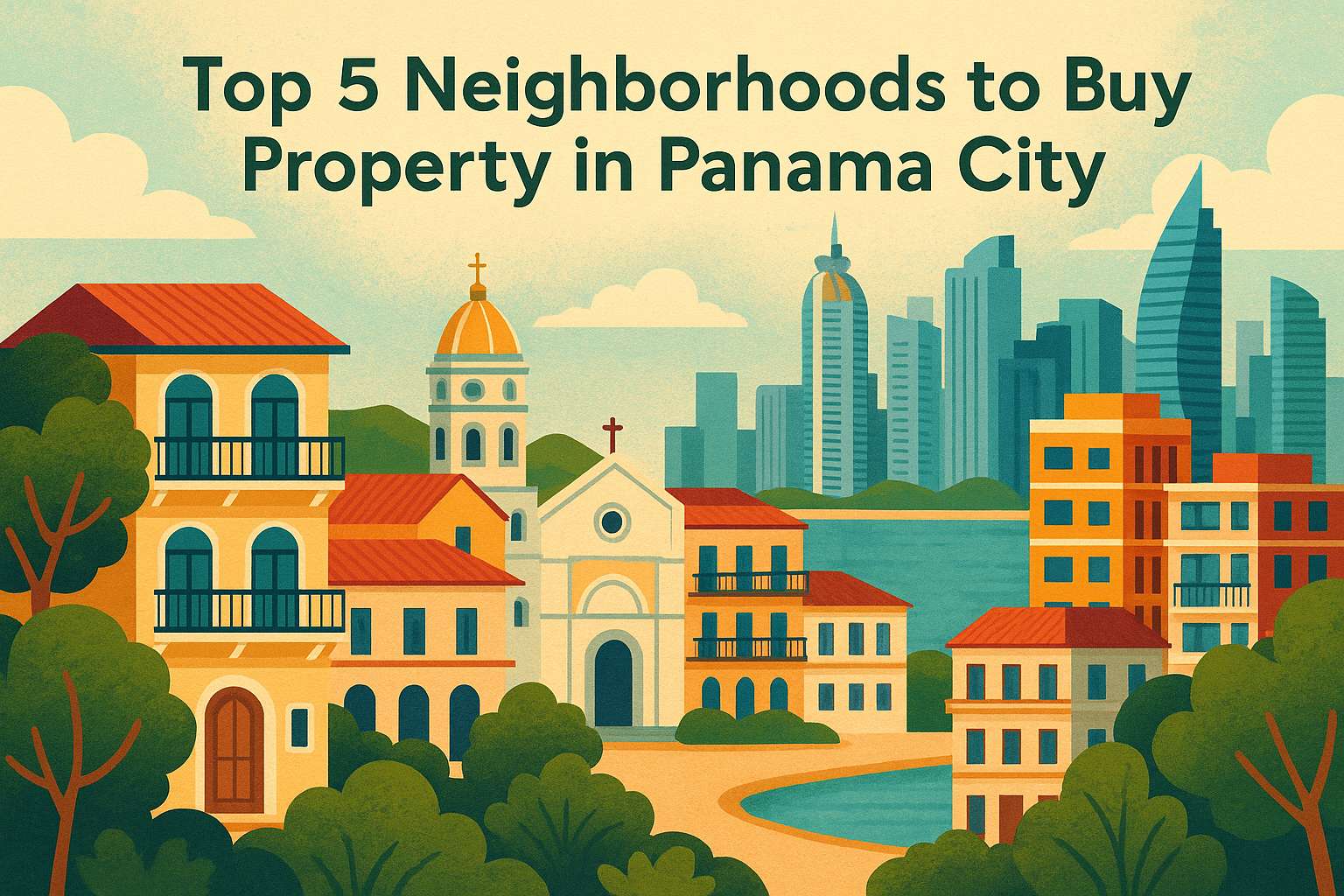 Top 5 Neighborhoods to Buy Property in Panama City | PSR