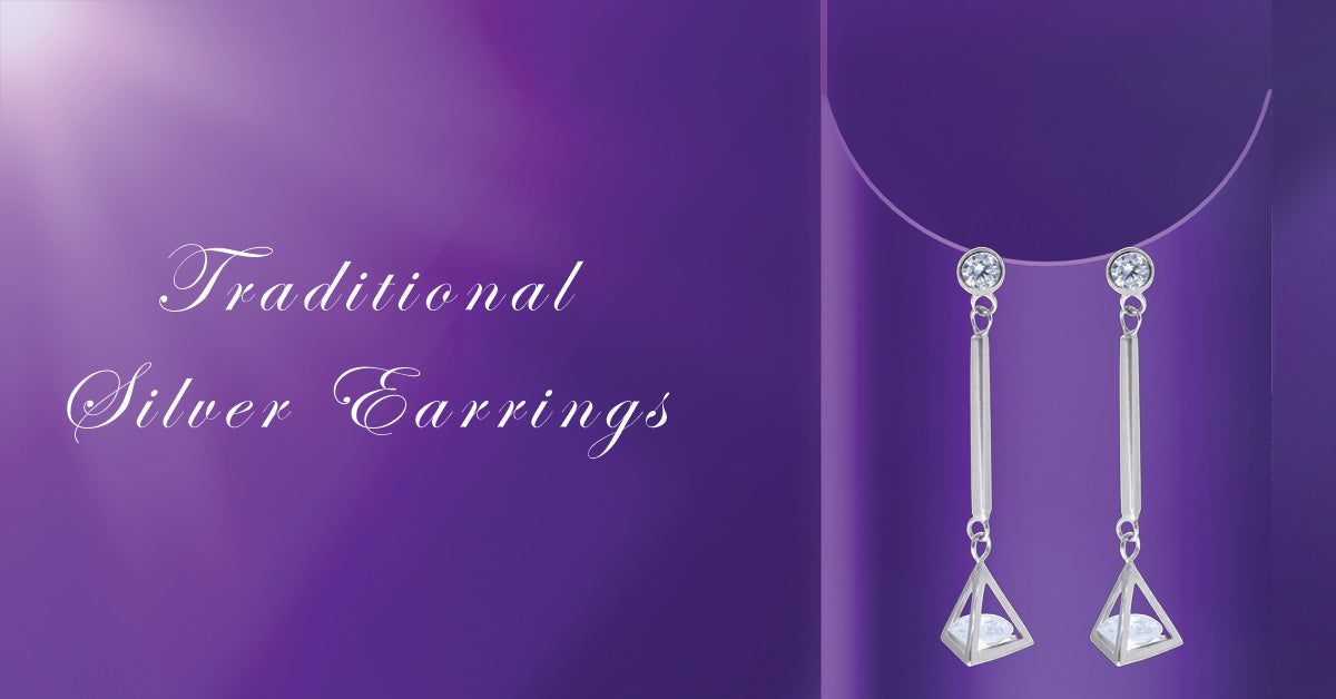 Top Navratri Looks Completed by Traditional Silver Earrings – DEESSA.co