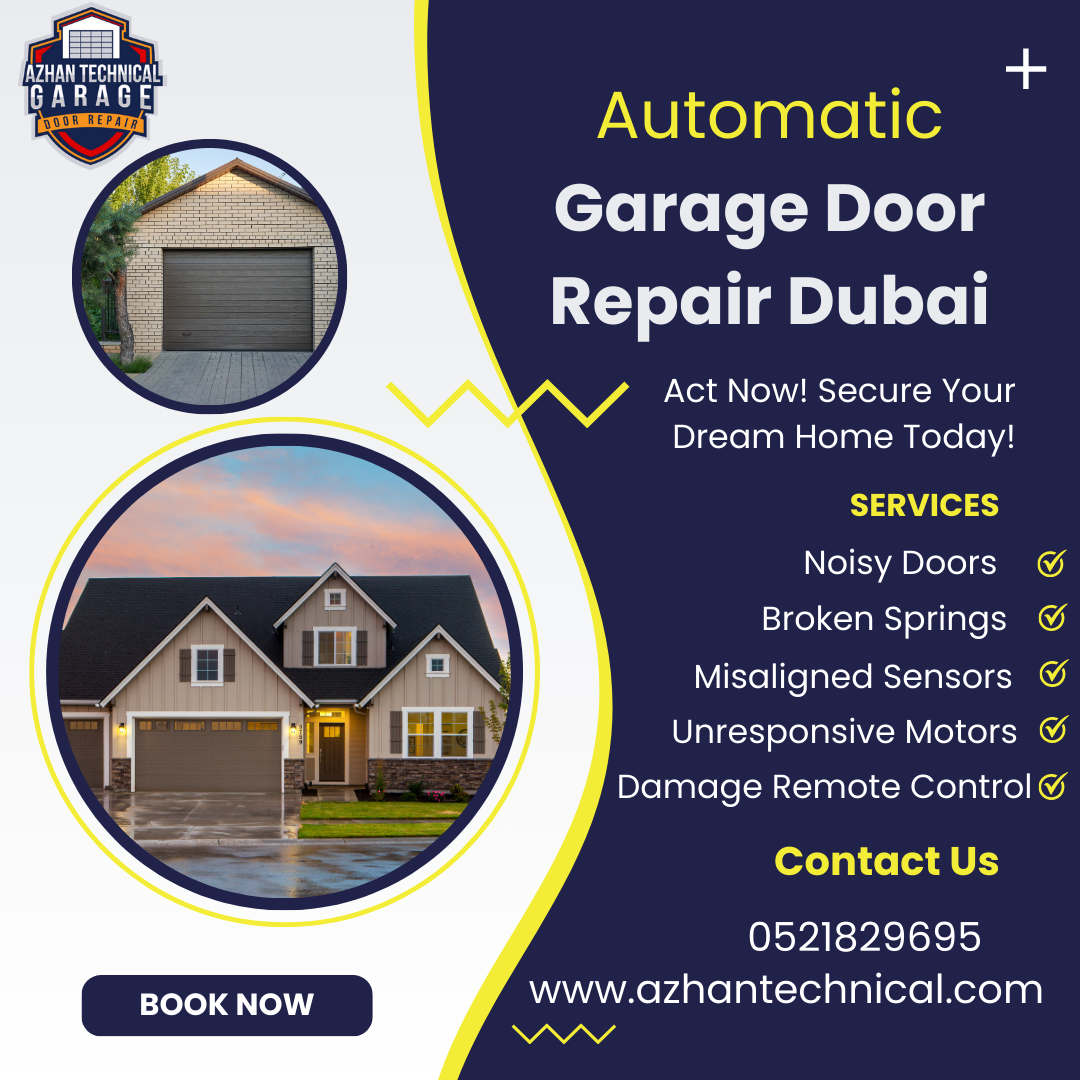 Automatic Garage Door Repair Dubai save Your Time & Money in Dubai