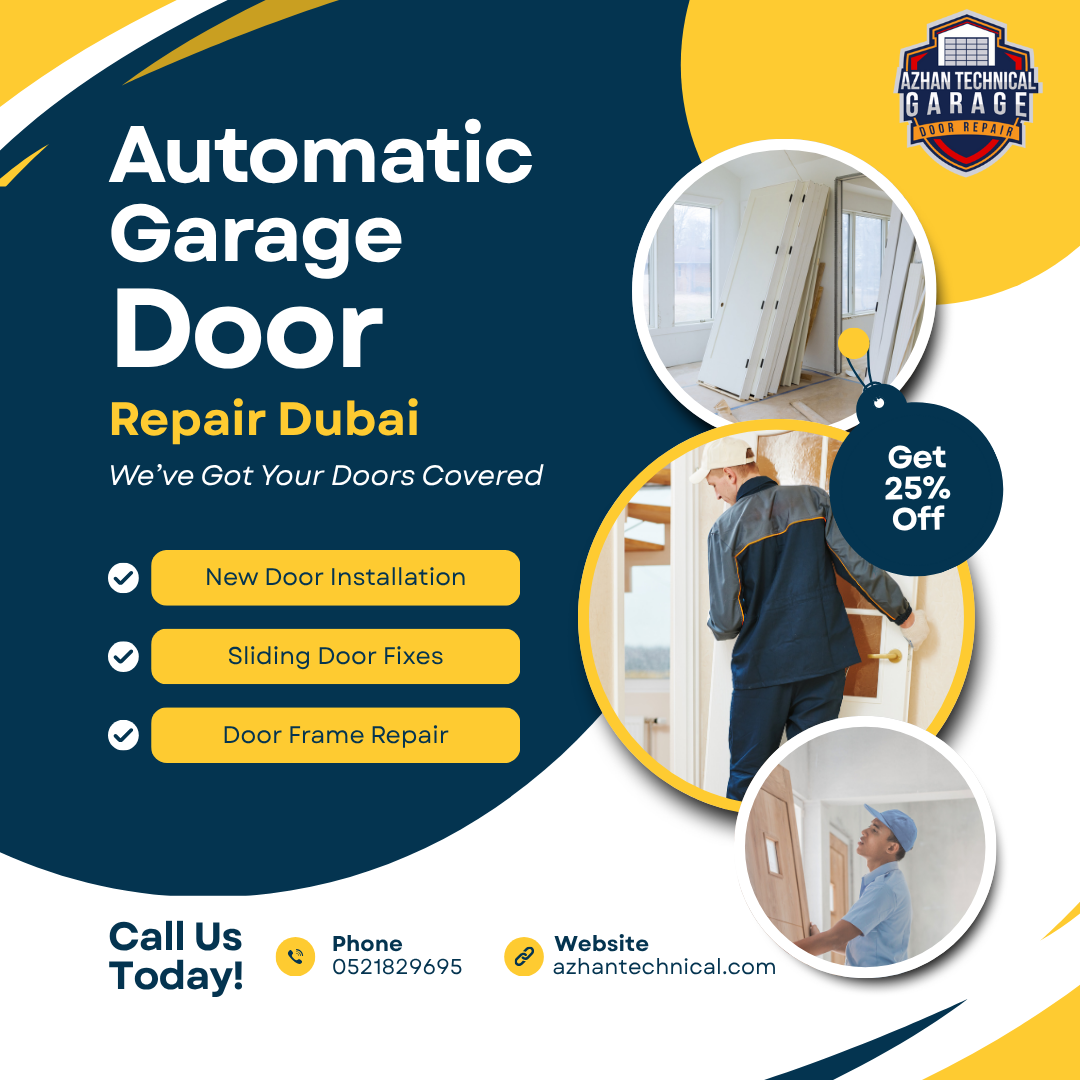 Your Door Acting Up? Automatic Garage Door Repair Dubai