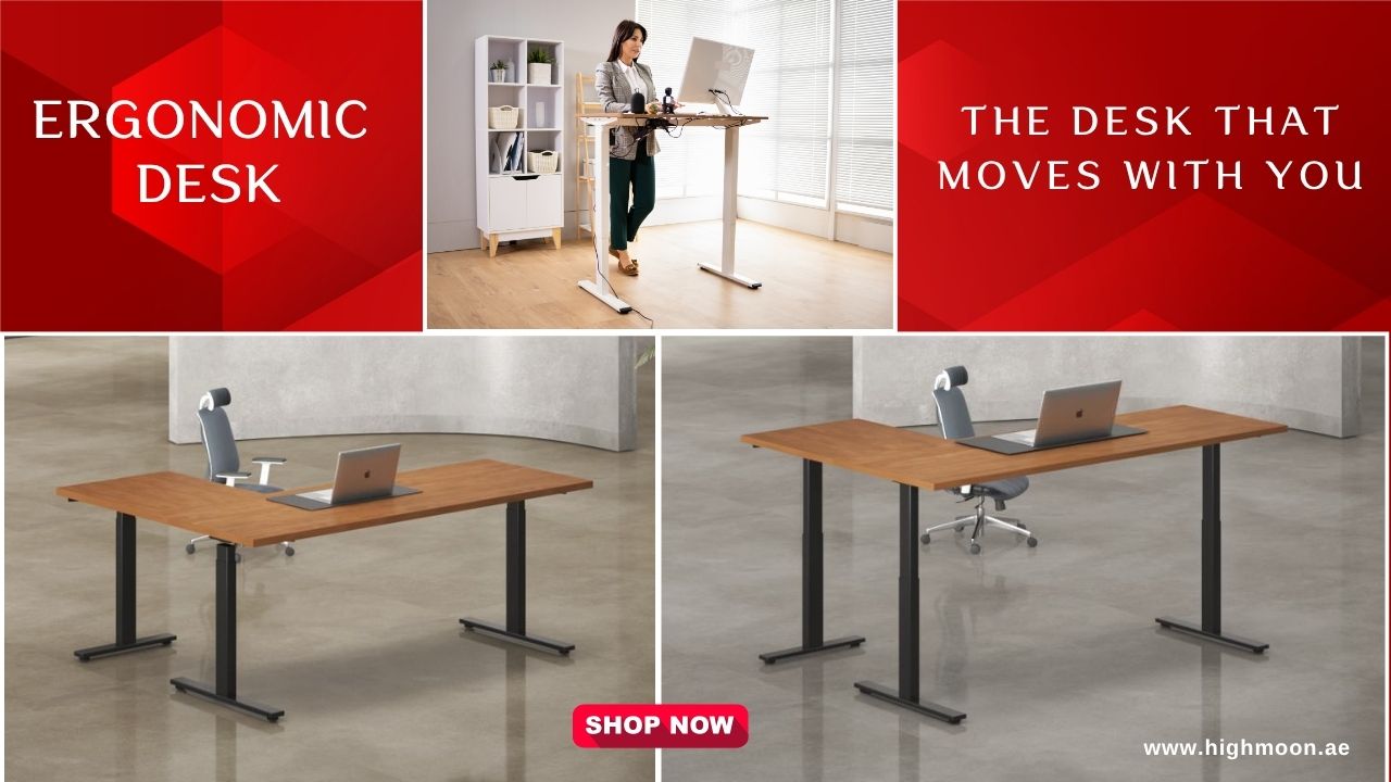 Ergonomic Desks in Dubai – Buy Adjustable Sit-Stand Desk in UAE