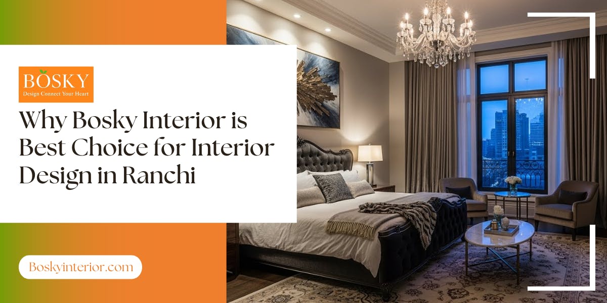 Why Bosky Interior is Best Choice for Interior Design in Ranchi